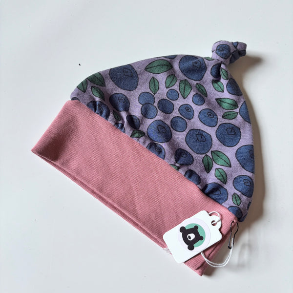 Knotted Baby Hat - prints - ready to ship